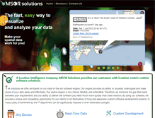 Tablet Screenshot of msorsolutions.com